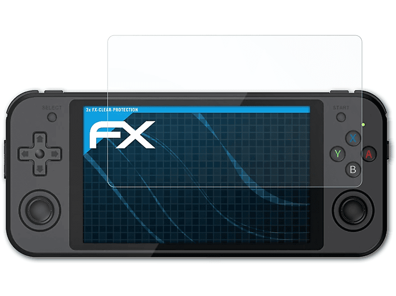 ATFOLIX 3x RG552) Displayschutz(für Anbernic FX-Clear