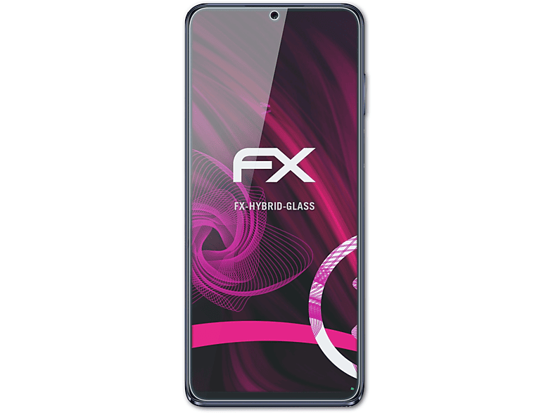 ATFOLIX FX-Hybrid-Glass Schutzglas(für Motorola Moto G Stylus (2022))