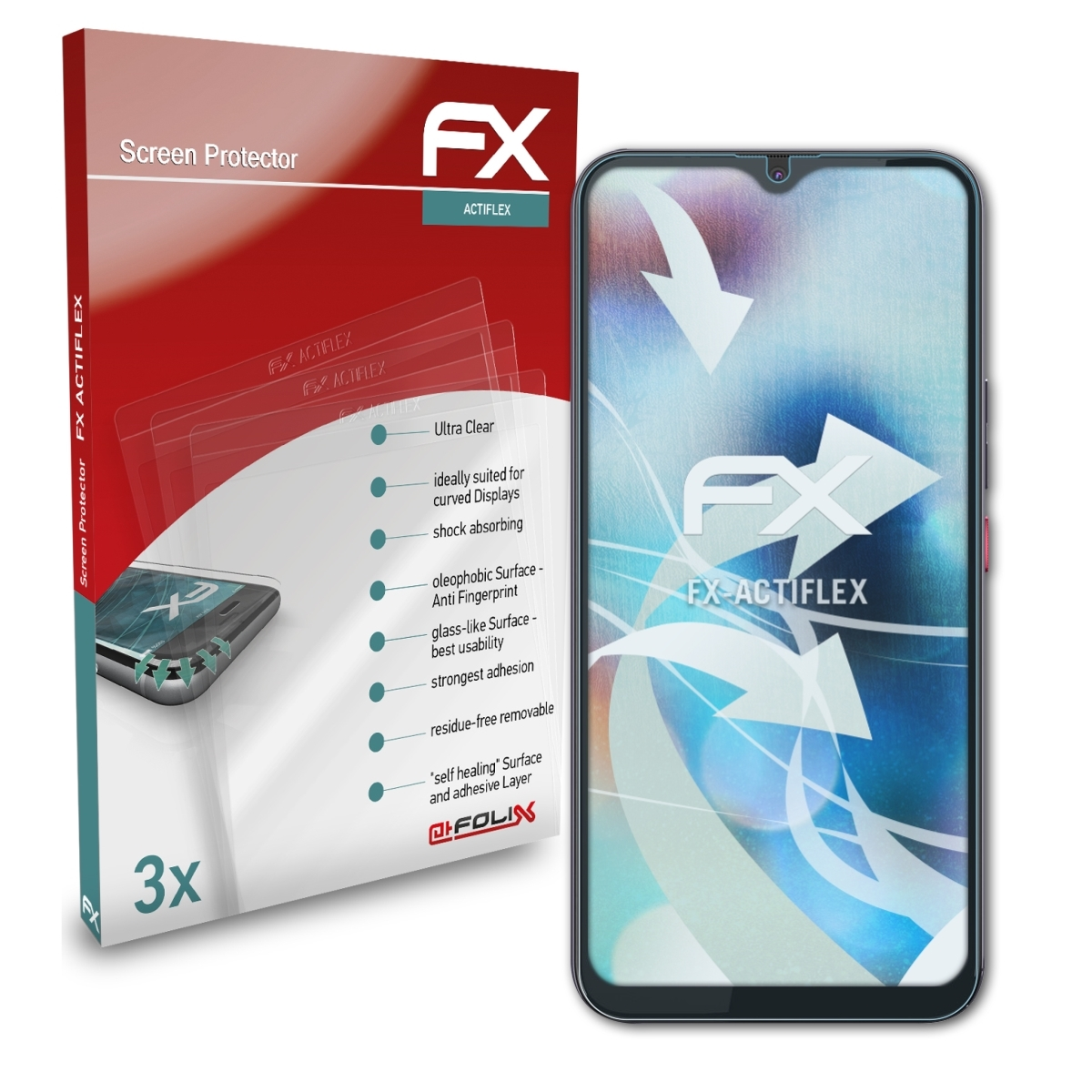 ATFOLIX 3x Displayschutz(für Gigaset FX-ActiFleX GS5)