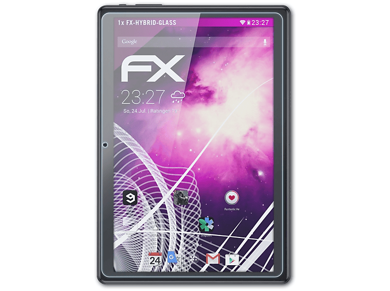 Plus) Dragon FX-Hybrid-Glass ATFOLIX Touch Max10 Schutzglas(für
