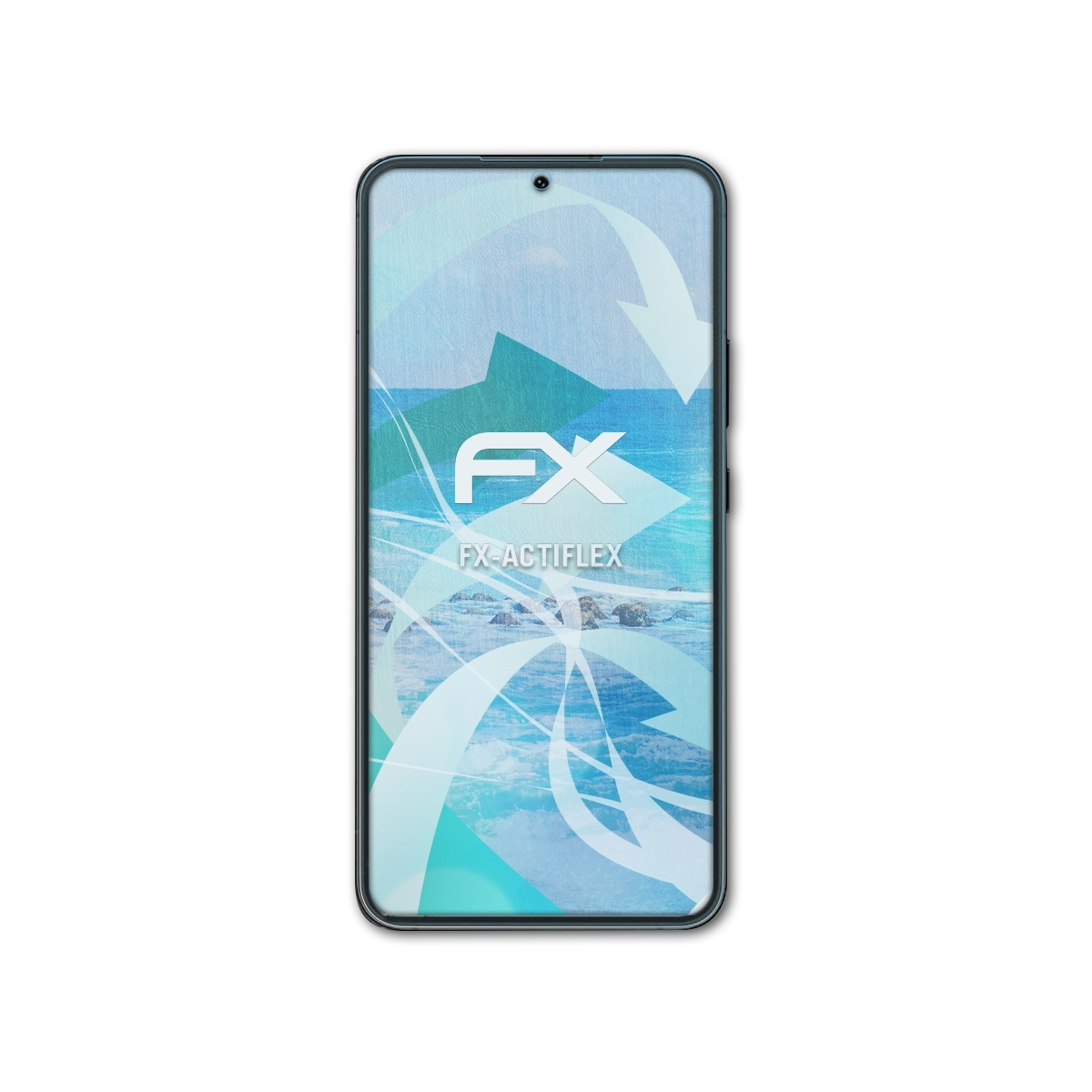 ATFOLIX 3x FX-ActiFleX Displayschutz(für Samsung Galaxy S22 Plus 5G)
