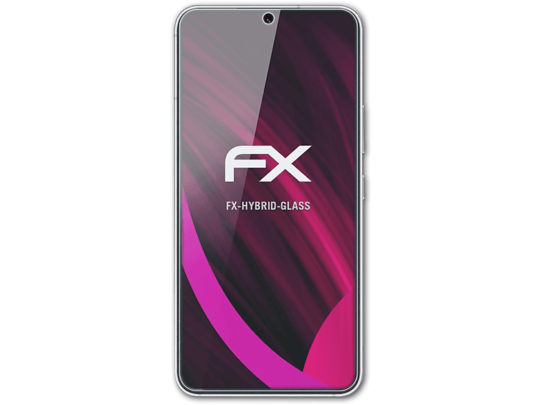 5G) FX-Hybrid-Glass Schutzglas(für ATFOLIX S22 Samsung Galaxy