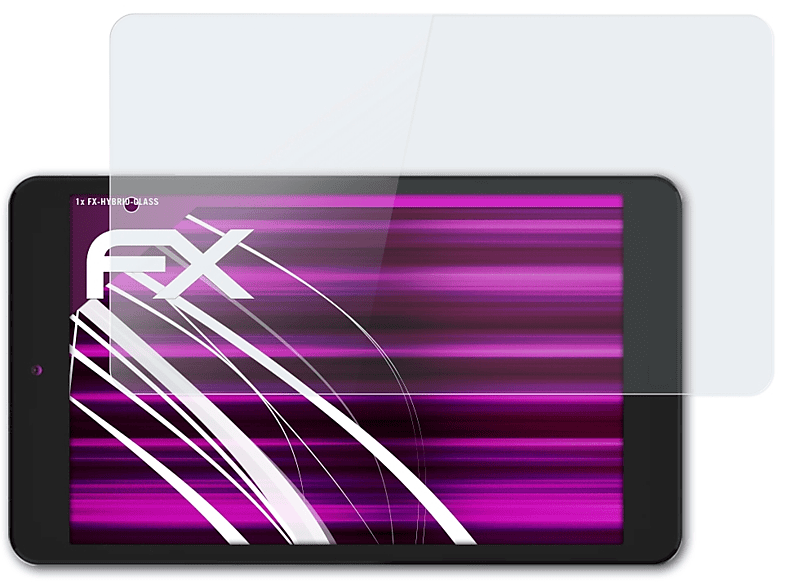 ATFOLIX FX-Hybrid-Glass Schutzglas(für Mini Jumper 8) EZpad