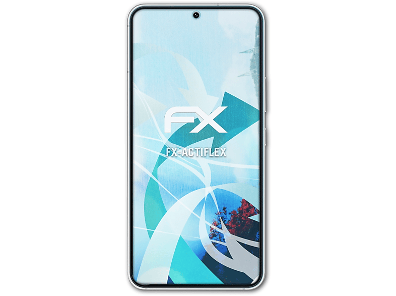 ATFOLIX 3x Displayschutz(für Galaxy S22 5G) Samsung FX-ActiFleX