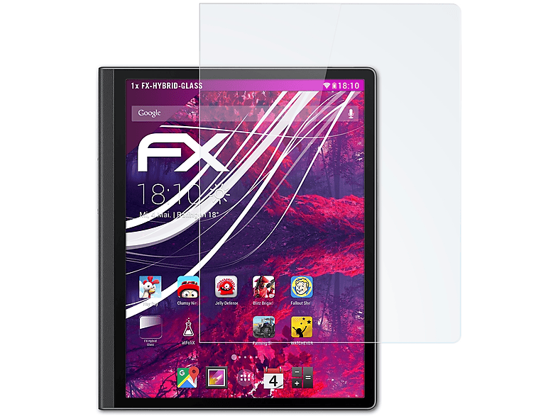 ATFOLIX FX-Hybrid-Glass Schutzglas(für MatePad Paper) Huawei