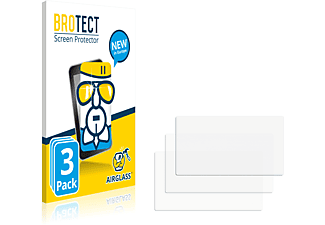 BROTECT 3x Airglass klare Schutzfolie(für Fiat 500X 2016-2019 Uconnect 6.5")
