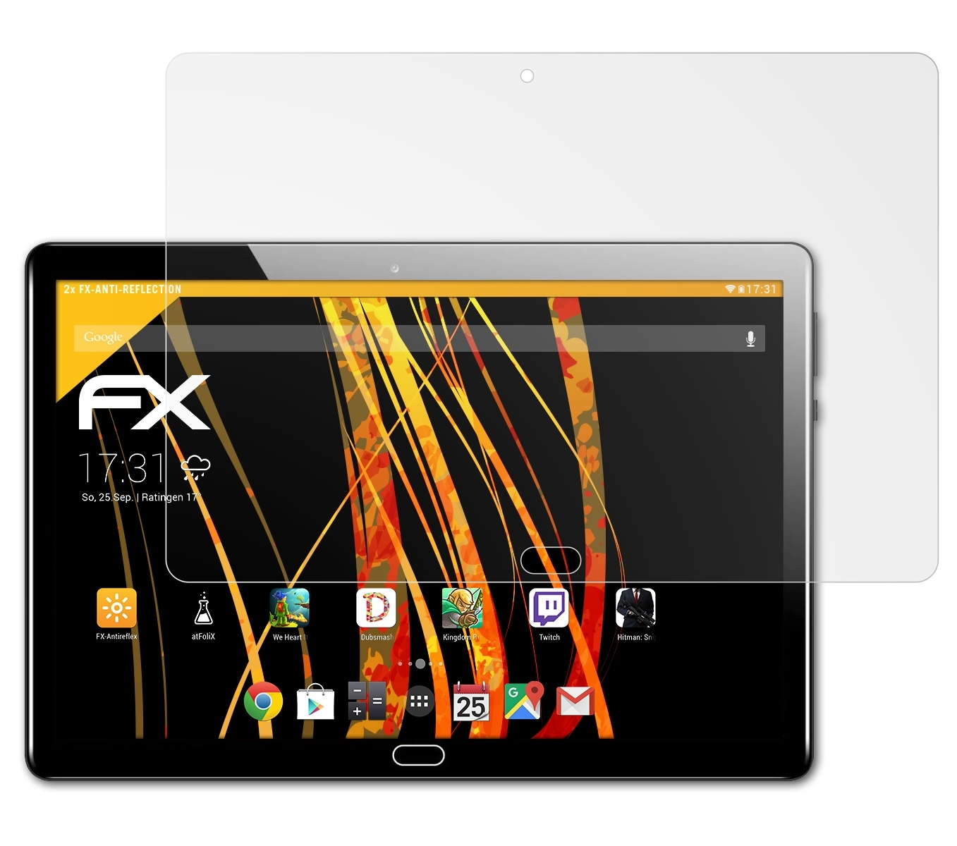 ATFOLIX Displayschutz(für Padgene 2x N10) FX-Antireflex