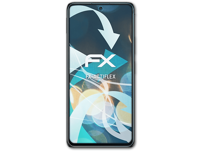 ATFOLIX 3x FX-ActiFleX Displayschutz(für Xiaomi Poco M4 Pro)
