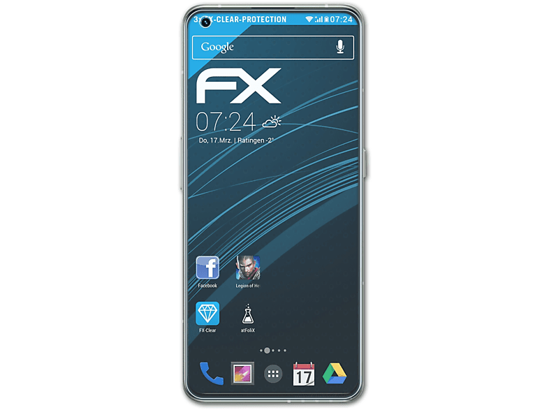 FX-Clear GT2 Displayschutz(für ATFOLIX Realme 3x Pro)