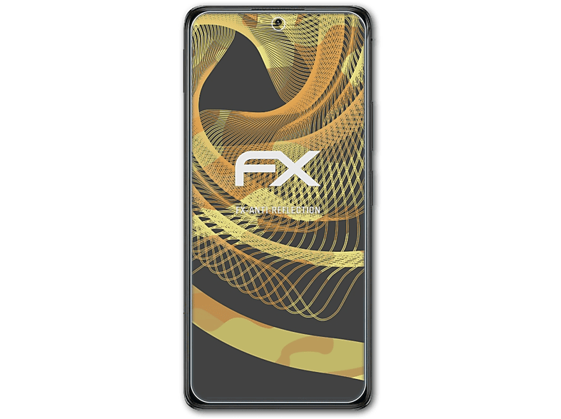 ATFOLIX 3x FX-Antireflex Displayschutz(für Poco M4 Pro) Xiaomi