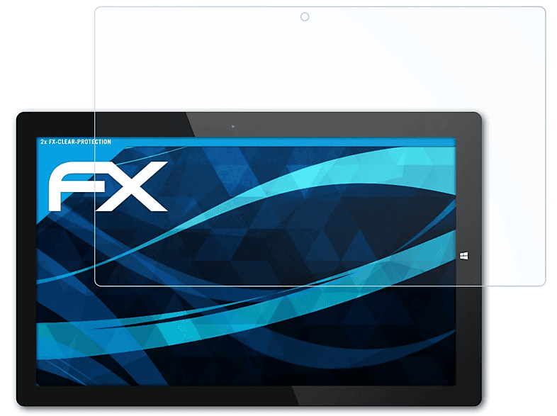 ATFOLIX 2x FX-Clear Displayschutz(für Jumper EZpad Go)