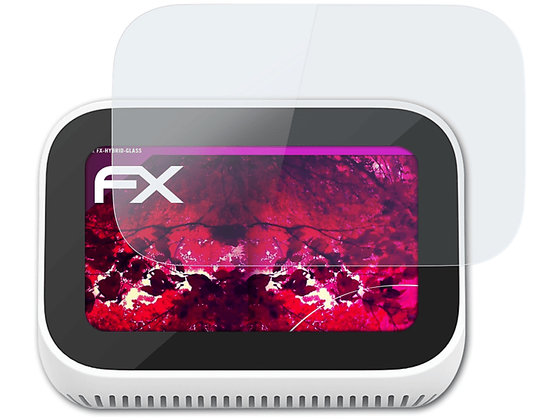 ATFOLIX FX-Hybrid-Glass Schutzglas(für Xiaomi Mi Smart Clock)