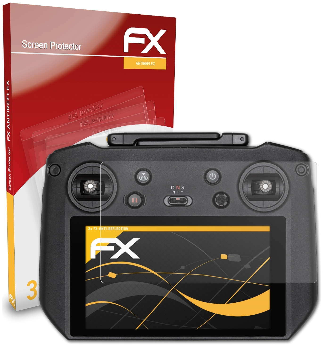 ATFOLIX 3x FX-Antireflex Displayschutz(für DJI Pro) RC