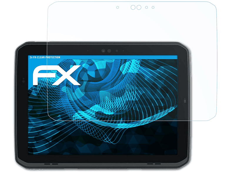 ATFOLIX 2x FX-Clear Displayschutz(für Zebra ET80)