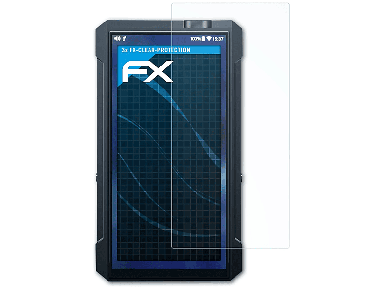 ATFOLIX 3x FX-Clear Displayschutz(für FiiO M17)