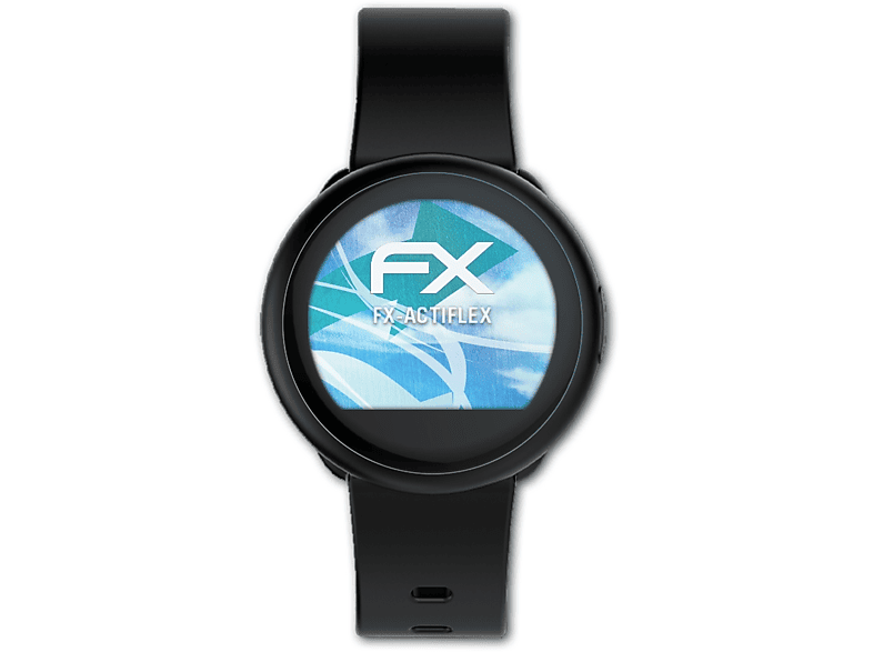 Favorit ATFOLIX 3x FX-ActiFleX Displayschutz(für MyKronoz ZeRound 3 Lite)
