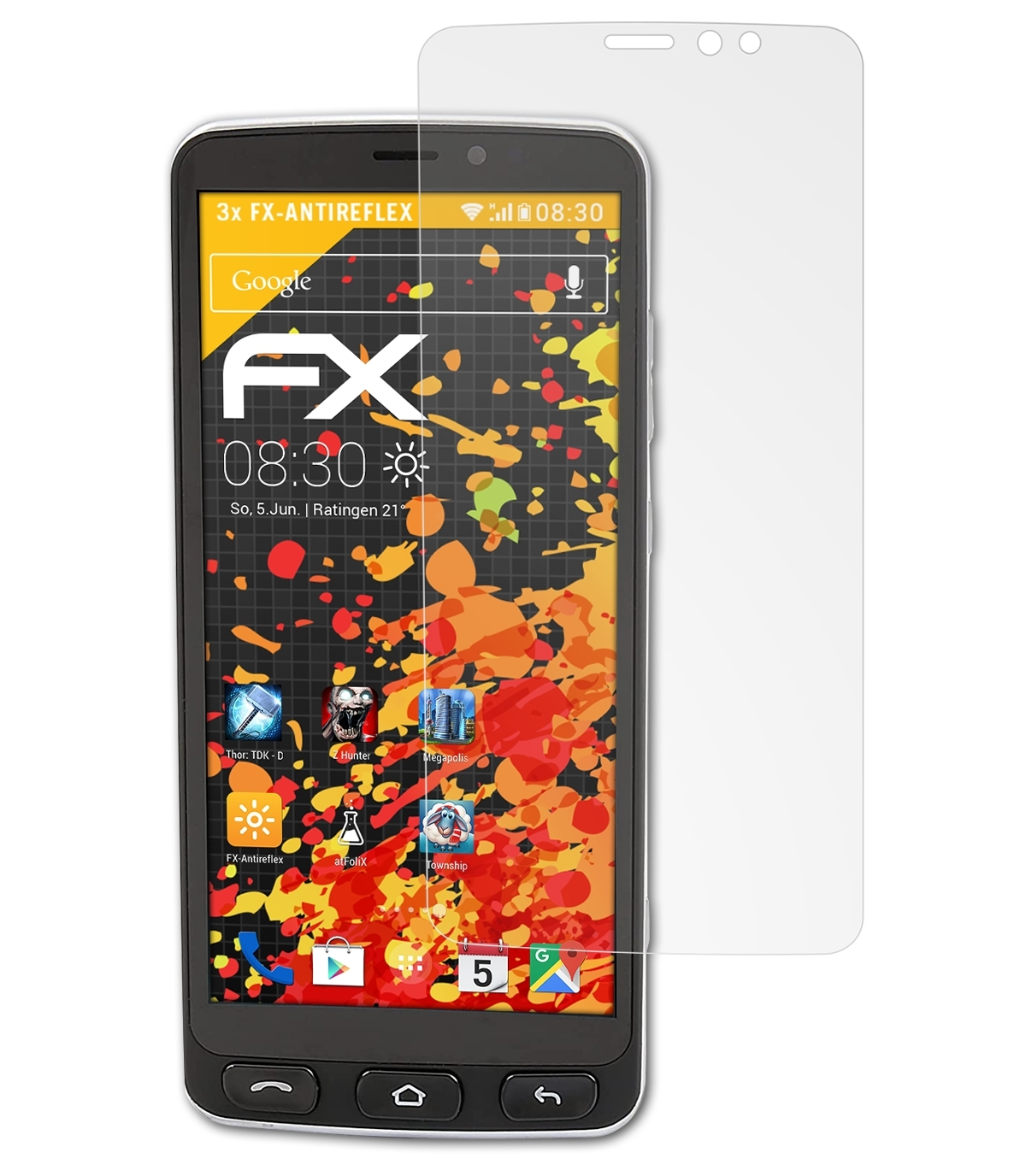 FX-Antireflex 3x ATFOLIX Displayschutz(für NEO) Olympia