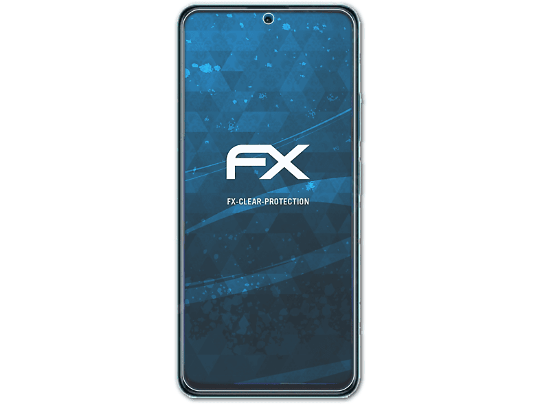 ATFOLIX 3x FX-Clear Displayschutz(für Xiaomi Redmi Note 11)