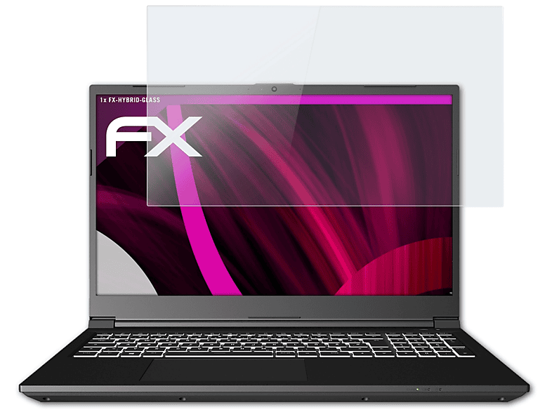 ATFOLIX FX-Hybrid-Glass Schutzglas(für XMG Focus 15)