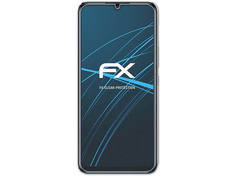 ATFOLIX 3x FX-Clear Displayschutz(für Vivo S10e)
