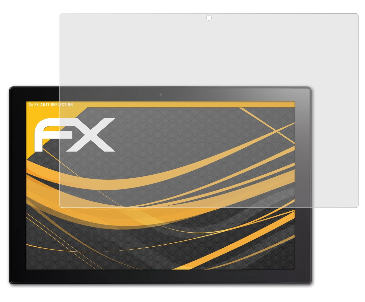 ATFOLIX 2x FX-Antireflex Displayschutz(für Asus CM3 (CM3000)) Chromebook
