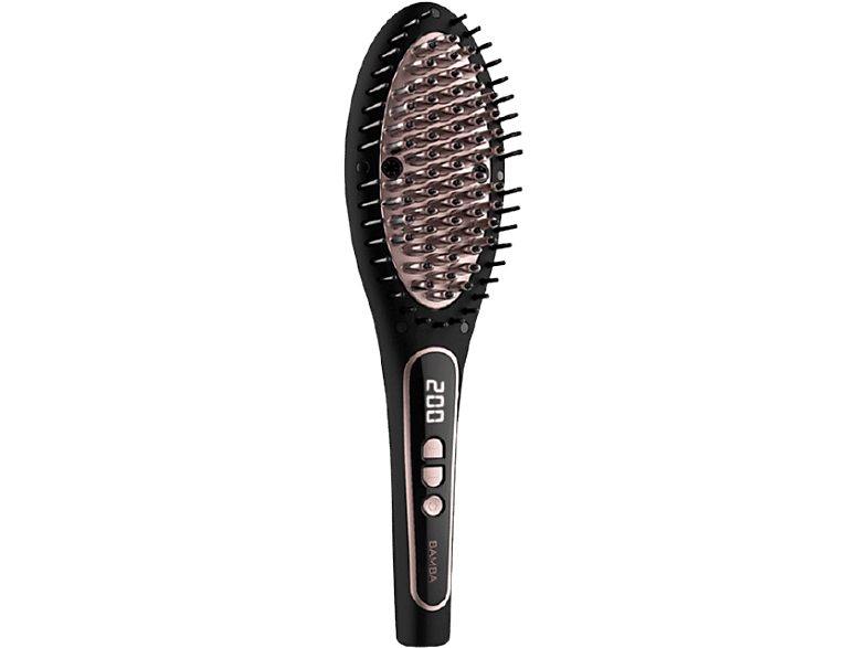 Cepillo alisador  Rowenta CF5820F0 Power Straight, Generador de Iones,  200º, 40 púas, Ceramica, Negro