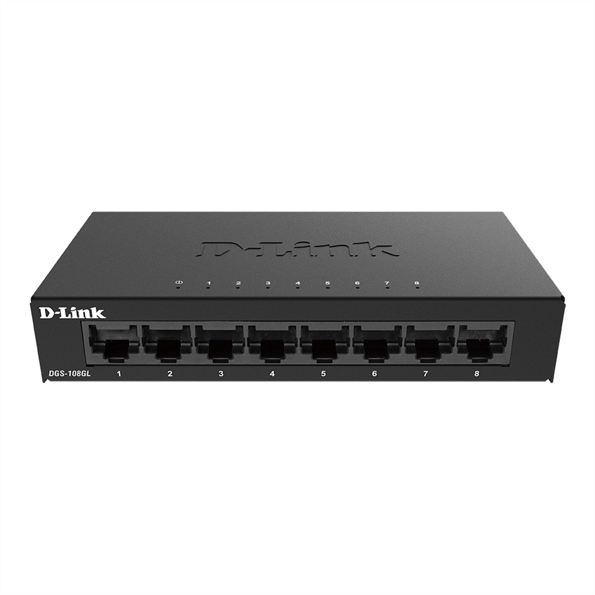 D-LINK DGS-108GL/E 8-Port Gigabit Switch Light Switch Ethernet Gigabit