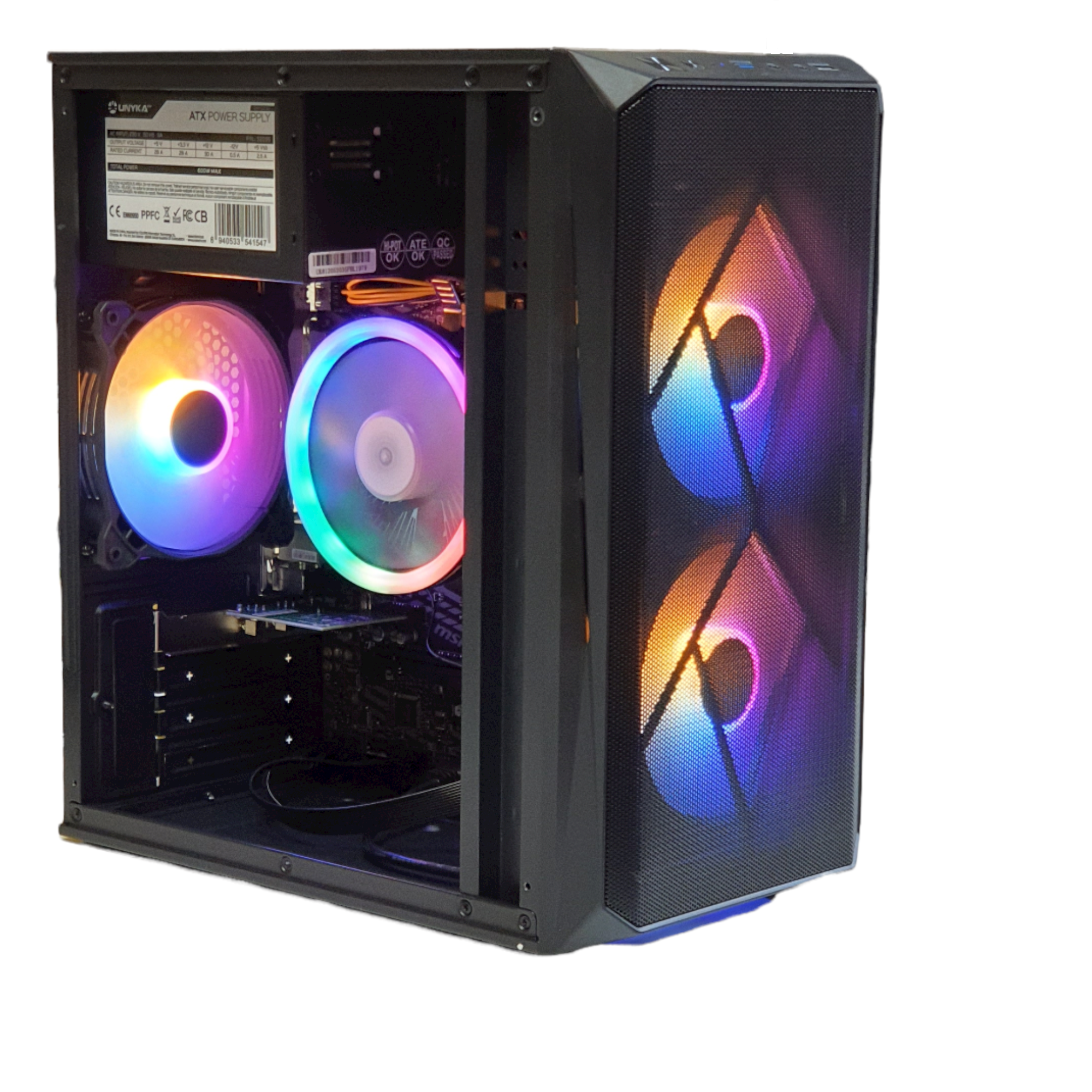 PC Gaming JOYBE APOLO - JOYBE COMPUTERS, Amd 300Ge pro 3.40 GHz, 16 GB, 240 GB, 2,000 GB, AMD Radeon Rx Vega 3, Windows 11, Negro