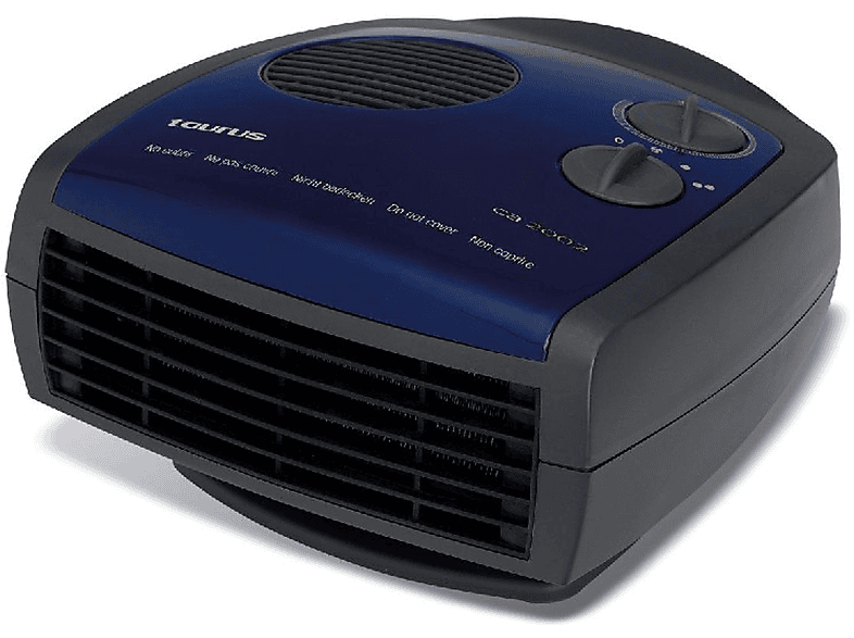 Calefactor - TAURUS TFT3001, 2000 W, Negro