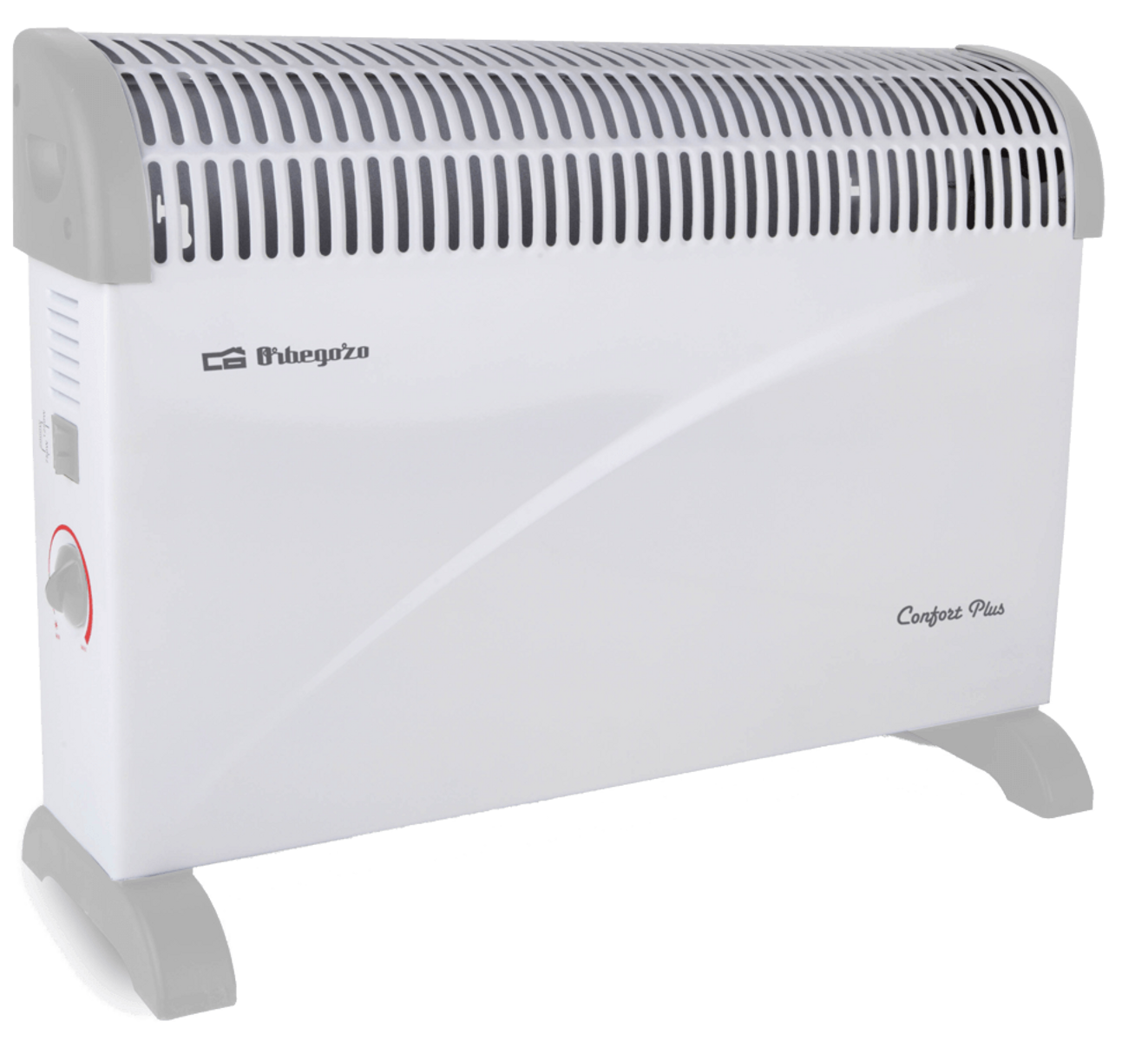 Orbegozo Cv4000 2000w convector calor 4000 potencia termostato regulable asas transporte calefactor interior blanco detalles en