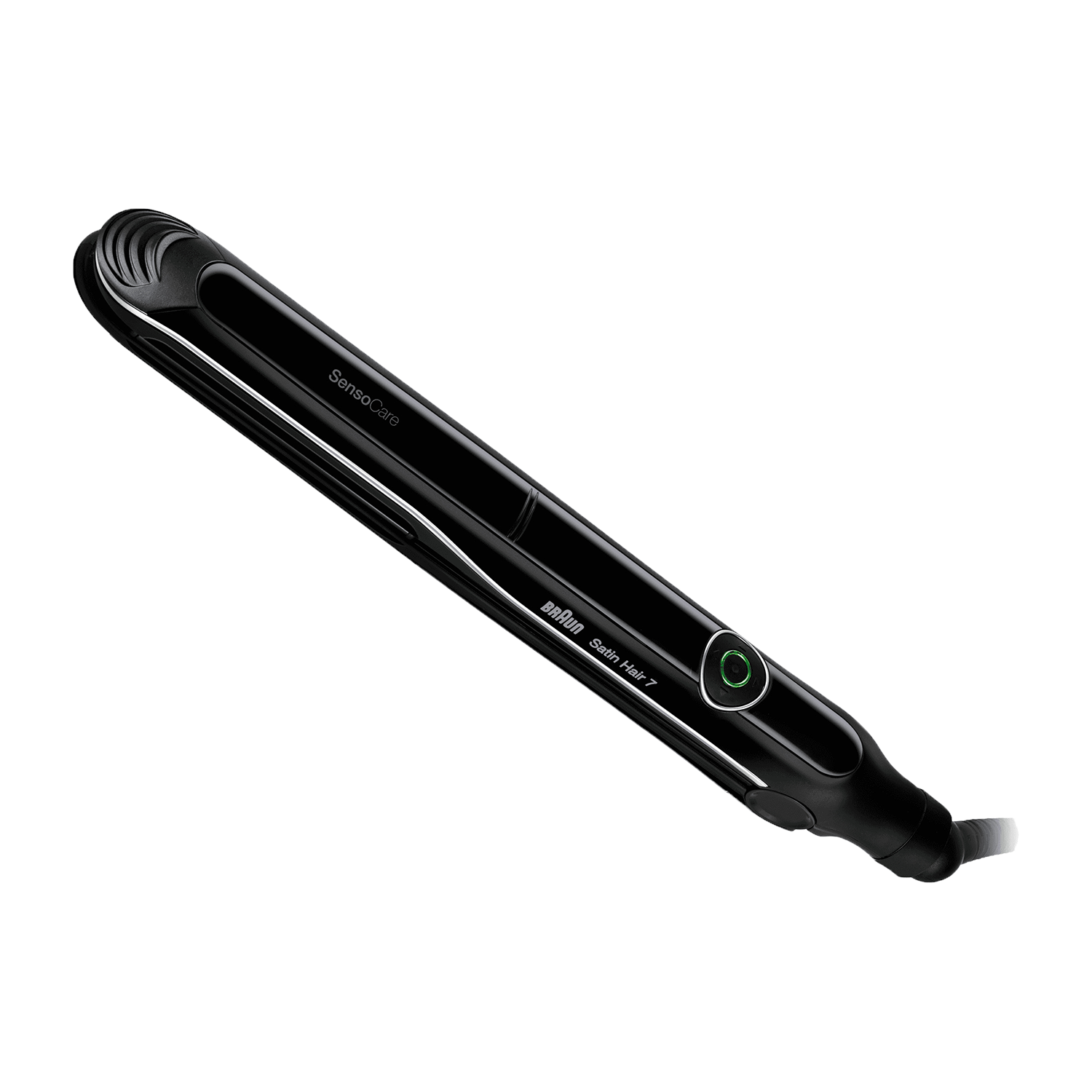 Plancha de pelo - 81367559 BRAUN, 170 W, 200 °C, Negro