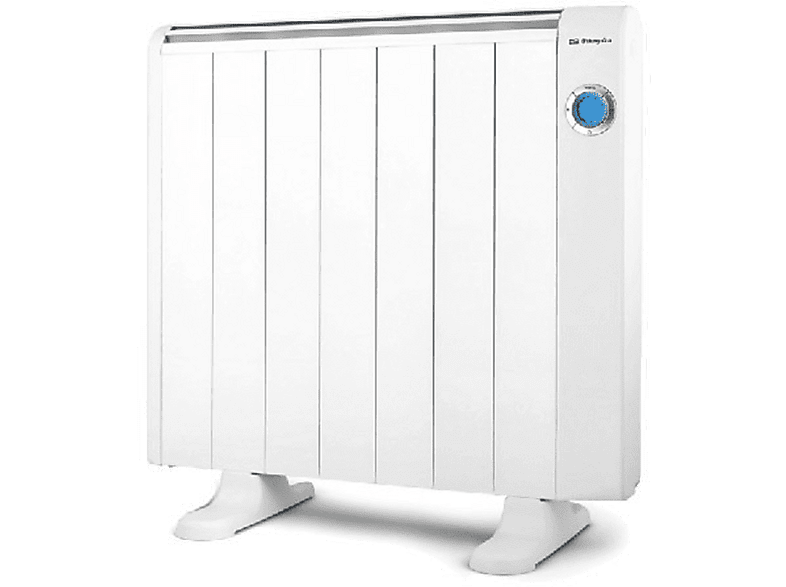  Emetteur Thermique blanc 1300 W, 7 éléments, sans huile, thermostat réglable Orbegozo rre 1310  