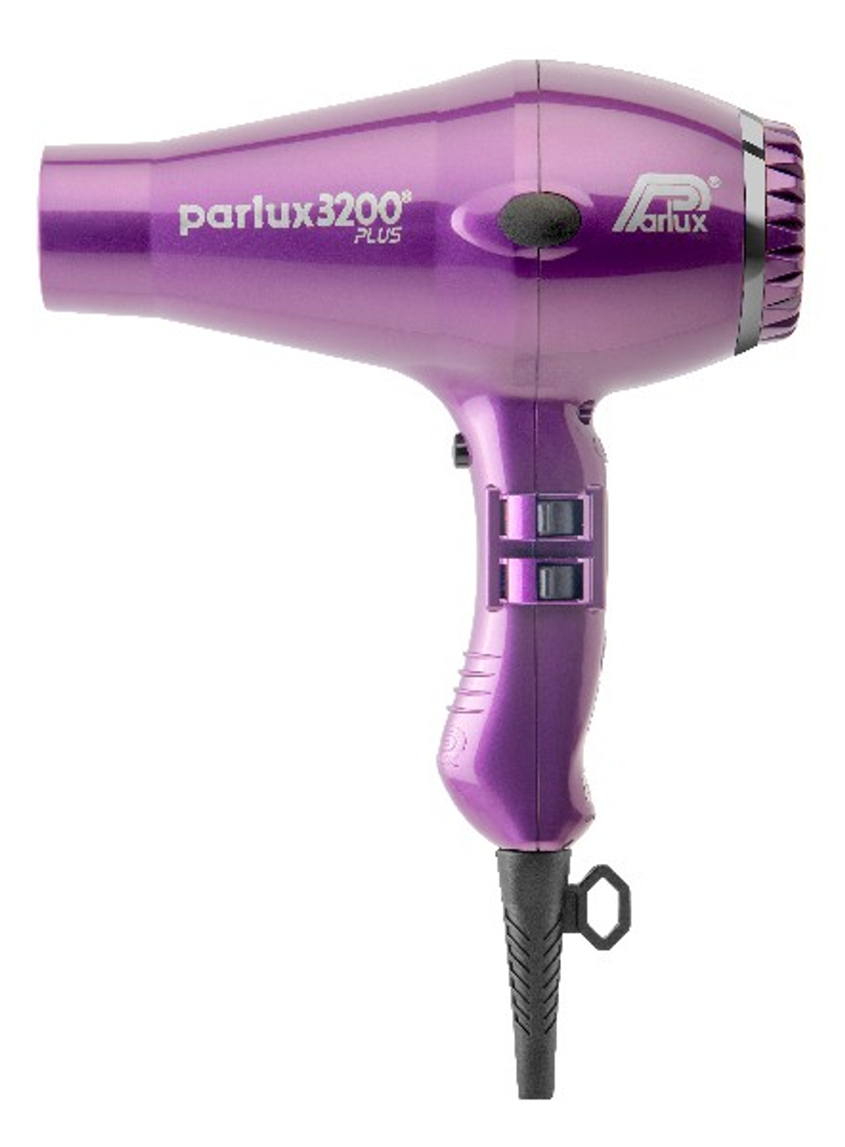 Secador - Hair Dryer 3200 PARLUX, 1900 W, 4 niveles temperatura, Violeta