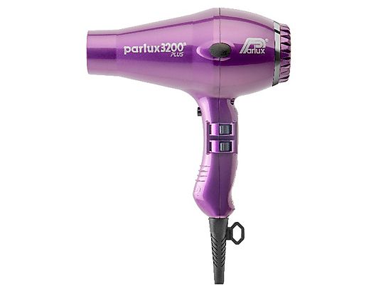 Secador - PARLUX Hair Dryer 3200, 1900 W, 4 niveles temperatura, Violeta