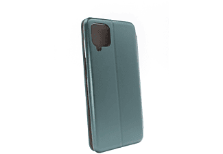 JAMCOVER Cover Rounded, Bookcover, Samsung, Galaxy A12, Dunkelgrün