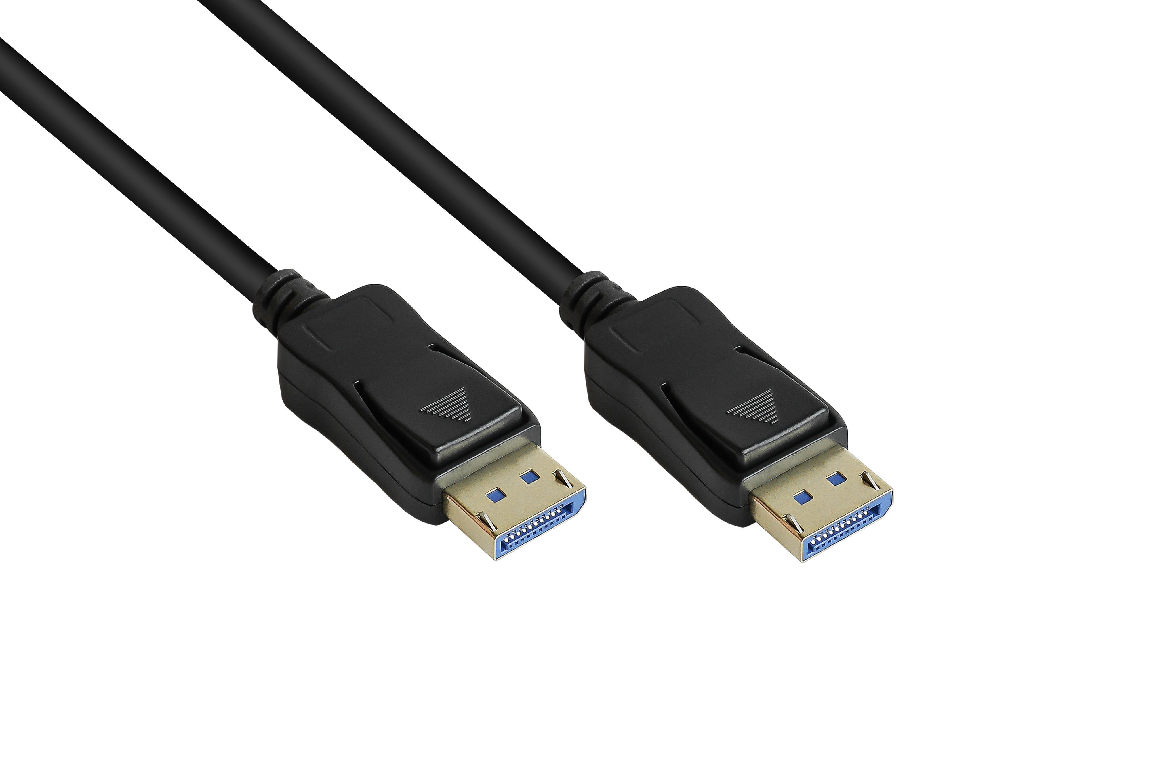 GOOD CONNECTIONS Anschlusskabel 2.0, 54 m Displayport, Kontakte, vergoldete 2m, 2 CU, Gbit/s, schwarz