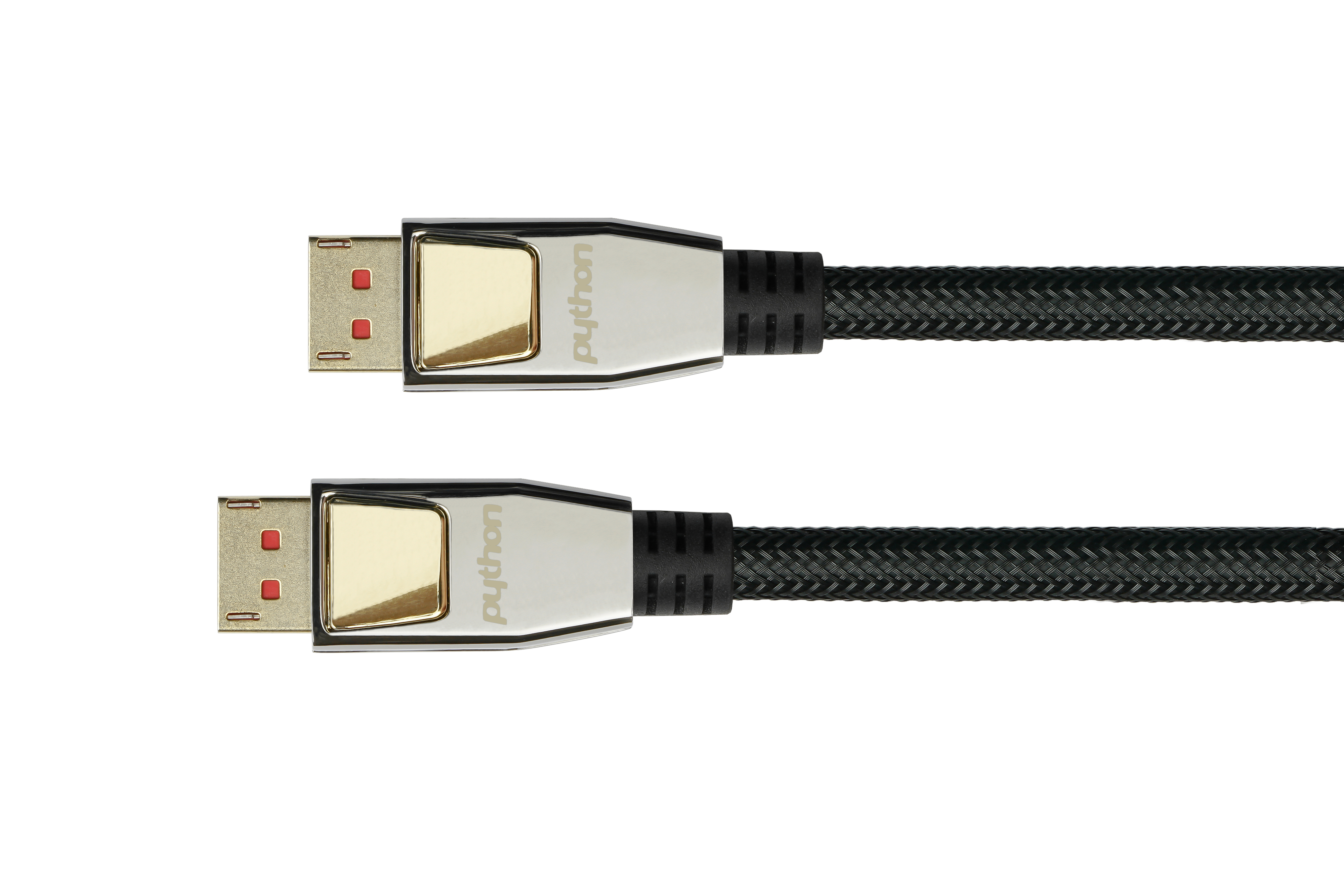 Displayport, 1 1m, PYTHON DisplayPort m Anschlusskabel schwarz,