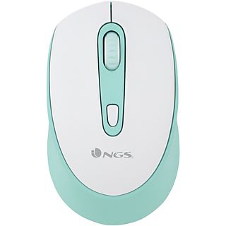 Ratón inalámbrico - NGS NGS-MOUSE-1117, Inalámbrico, 2400 ppp, Verde