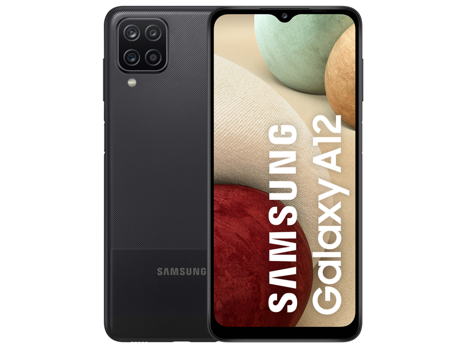 Móvil - Galaxy A12 SAMSUNG, Negro, 32 GB, 6,5 ", Octa-Core