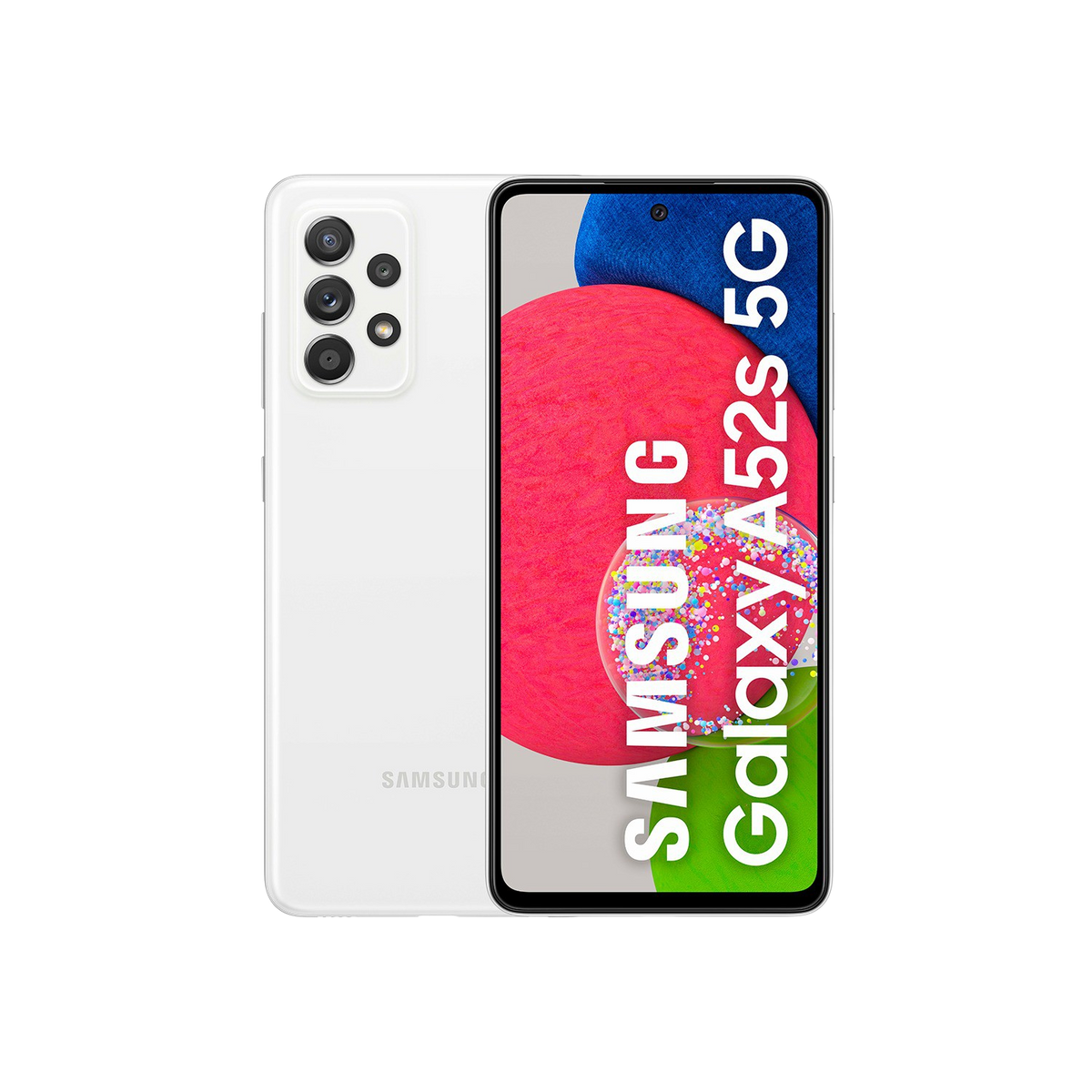 WHITE GB SAMSUNG White 128 SIM 128GB 5G Dual A52S GALAXY Awesome