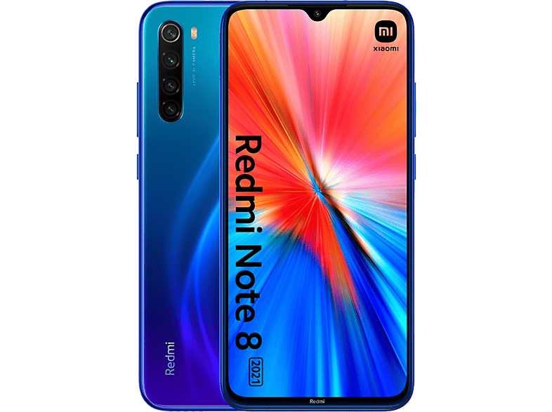 XIAOMI Note 8 2021 64 GB Blau Dual SIM