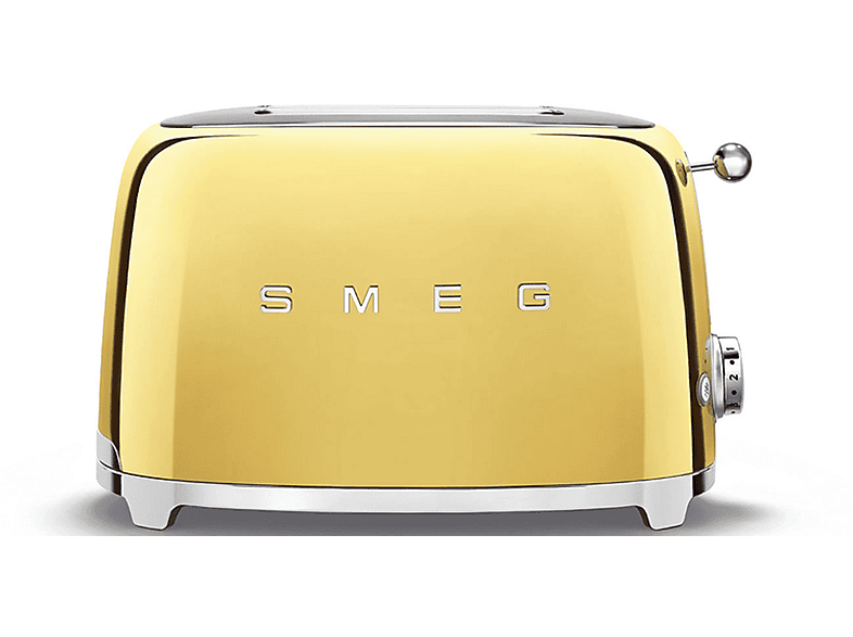 SMEG TSF01GOEU Toaster Gelb (950 Watt, Schlitze 2) MediaMarkt