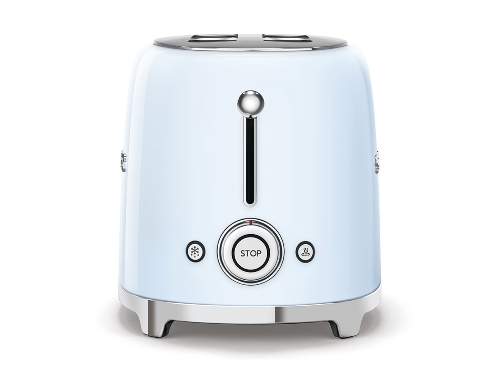 Blau Schlitze: Toaster 2) (1500 SMEG TSF02PBEU Watt,