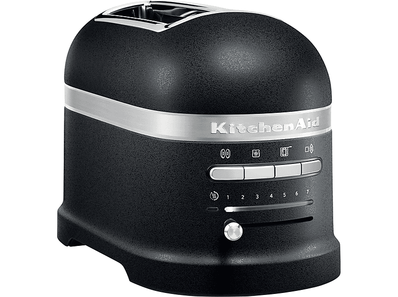 KITCHENAID 5KMT2204EBK Toaster 2) (1250 Watt, Schlitze: Schwarz