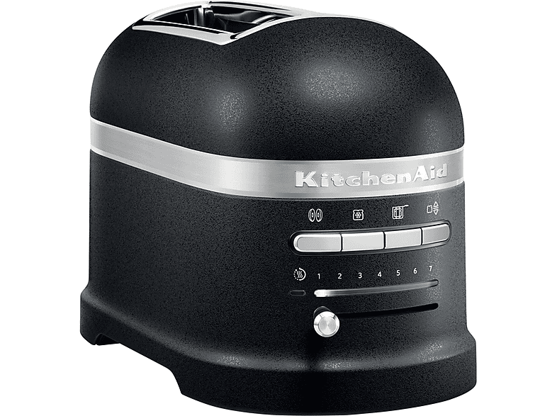 KITCHENAID (1250 Schwarz Schlitze: 2) Watt, 5KMT2204EBK Toaster