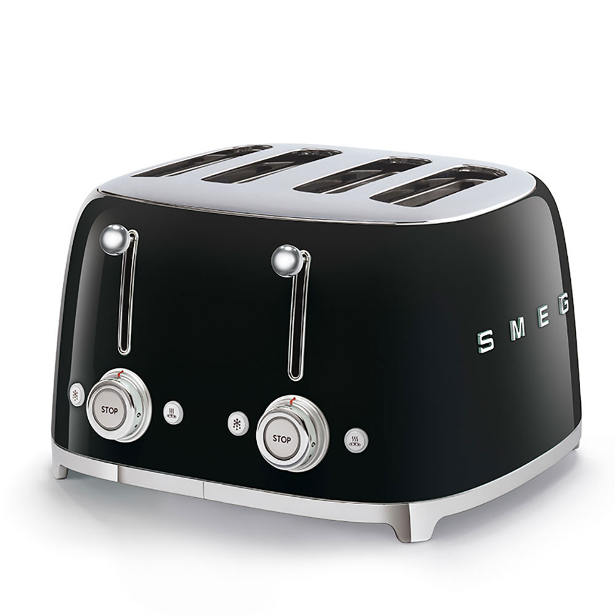 SMEG TSF03BLEU (2000 Schwarz 4) Schlitze: Watt, Toaster