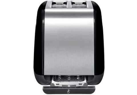 KITCHENAID KitchenAid 2-Scheiben Toaster 5KMT221EOB Toaster Onyxschwarz MediaMarkt Watt, ( Schlitze: 2) 1100 