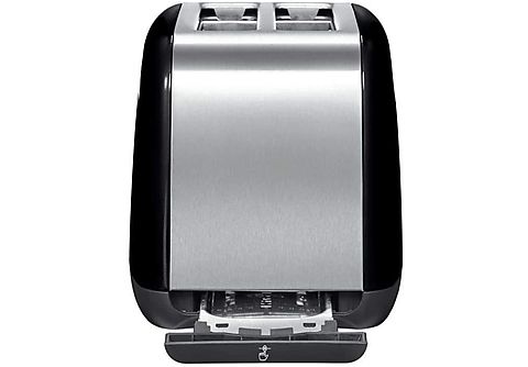 KITCHENAID KitchenAid 2-Scheiben Toaster 5KMT221EOB Toaster Onyxschwarz ( 1100 Watt, Schlitze: 2) | MediaMarkt