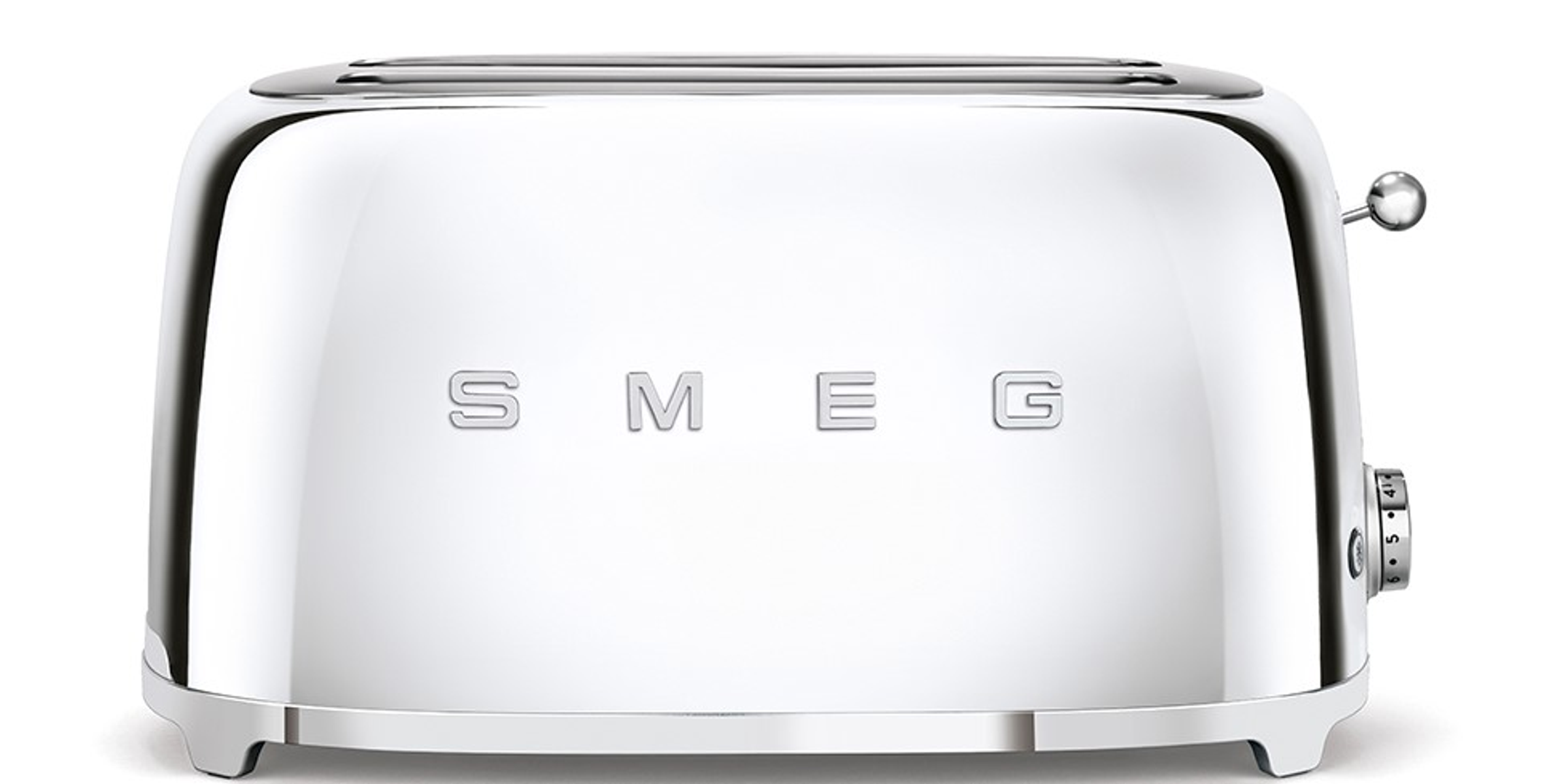 Silber Toaster SMEG TSF02SSEU (1500 Schlitze: 2) Watt,