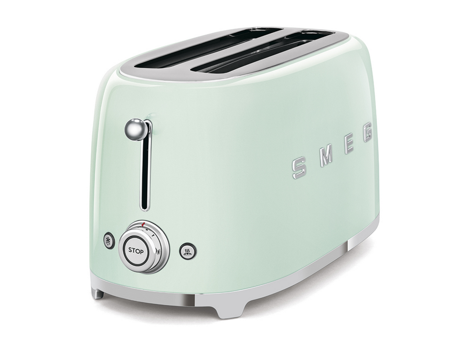 SMEG Grün (1500 2) Watt, Toaster Schlitze: TSF02PGEU